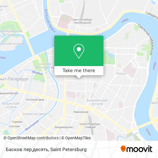 Басков пер,десять map