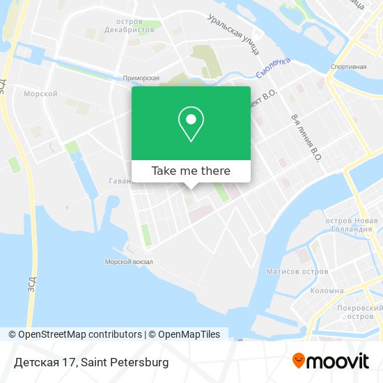 Детская 17 map
