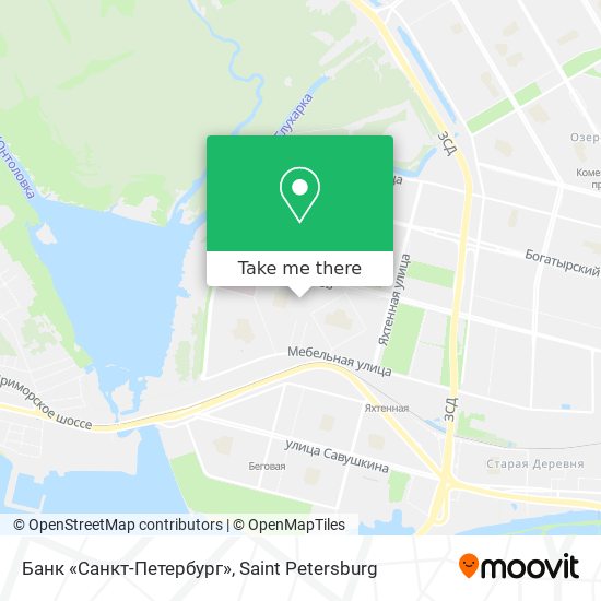 Банк «Санкт-Петербург» map