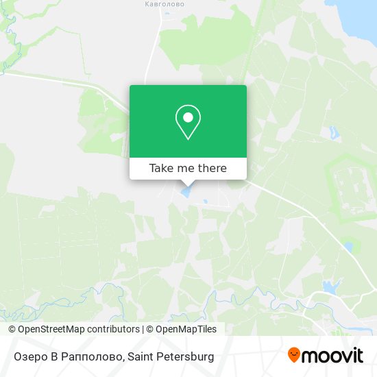 Озеро В Рапполово map