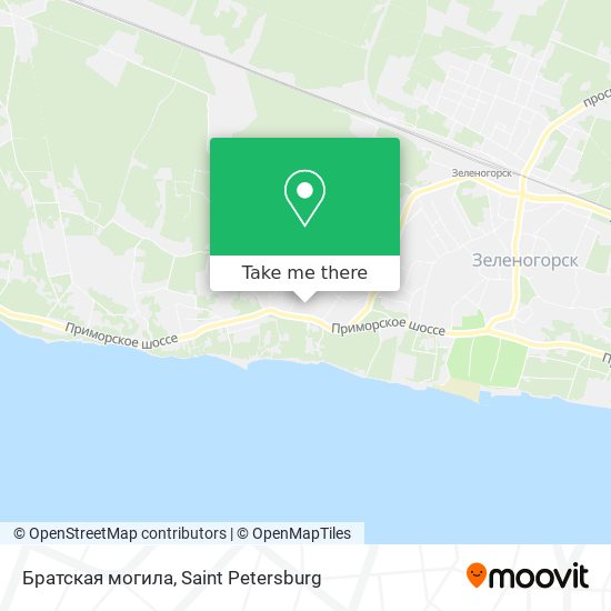 Братская могила map