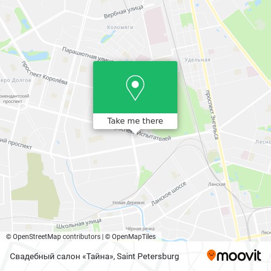 Свадебный салон «Тайна» map