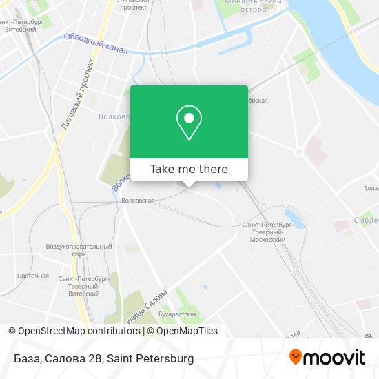 База, Салова 28 map