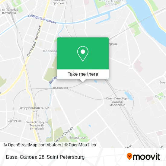 База, Салова 28 map