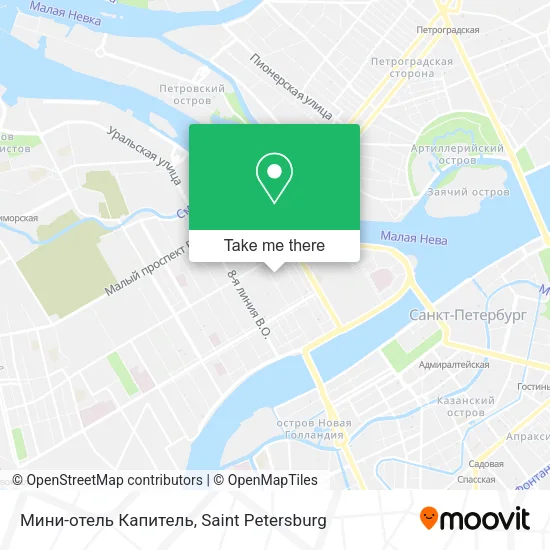 Мини-отель Капитель map