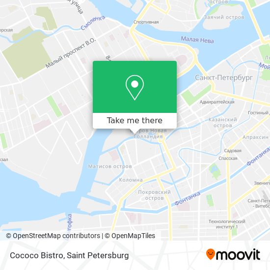 Cococo Bistro map