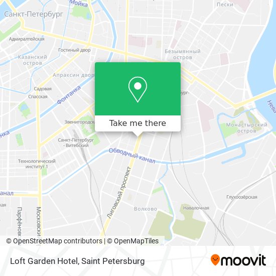 Loft Garden Hotel map