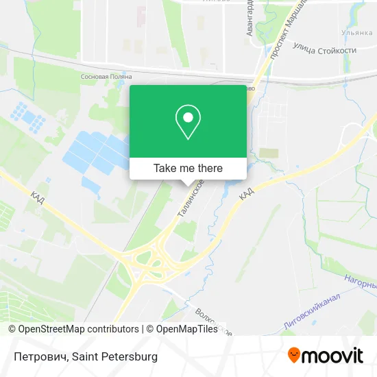 Петрович map