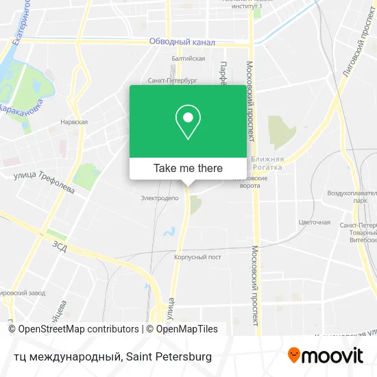 тц международный map