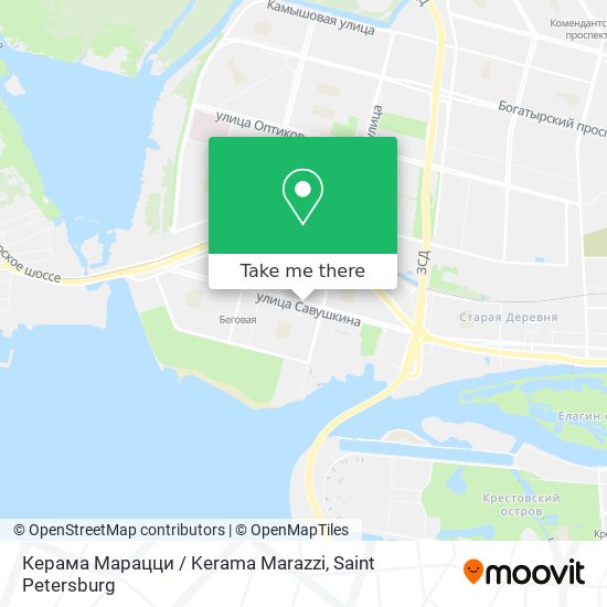 Керама Марацци / Kerama Marazzi map