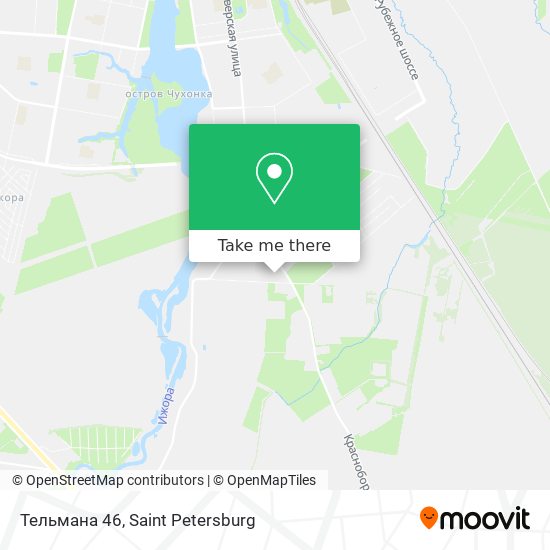 Тельмана 46 map