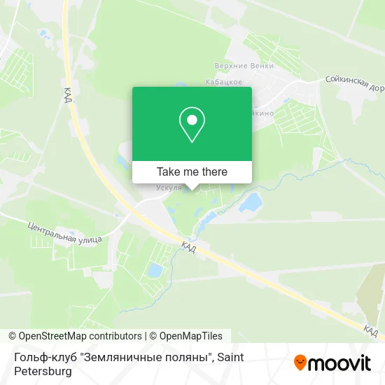 Гольф-клуб "Земляничные поляны" map