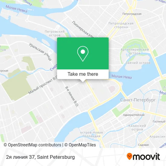 2я линия 37 map