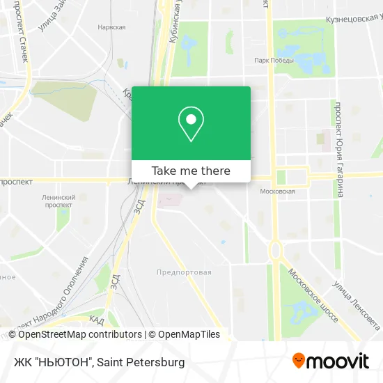 ЖК "НЬЮТОН" map