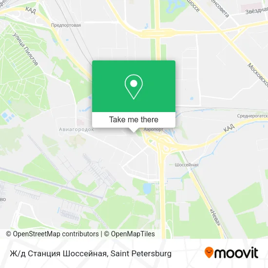 Ж/д Станция Шоссейная map