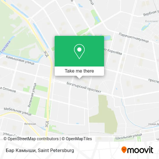 Бар Камыши map