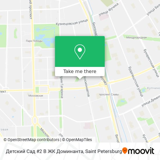 Детский Сад #2 В ЖК Доминанта map