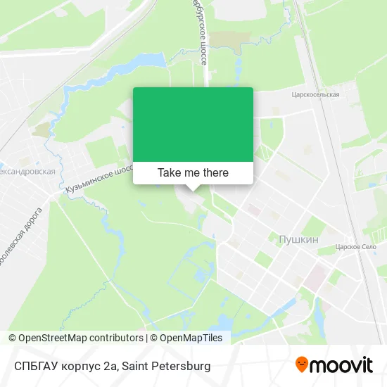 СПБГАУ корпус 2а map