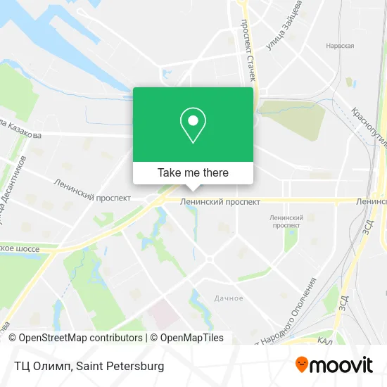 ТЦ Олимп map