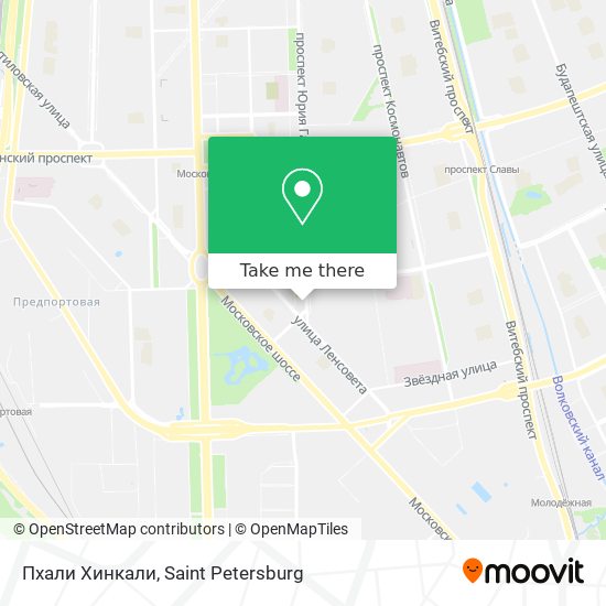 Пхали Хинкали map