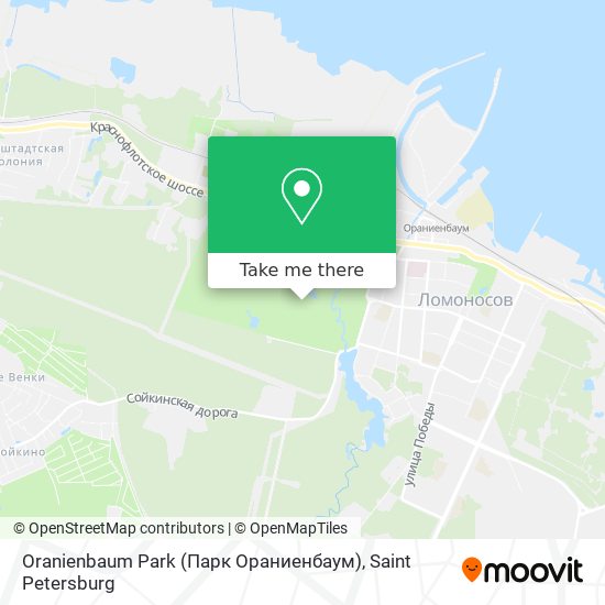 Oranienbaum Park (Парк Ораниенбаум) map