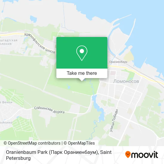 Oranienbaum Park (Парк Ораниенбаум) map