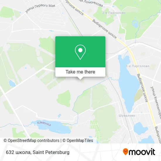 632 школа map