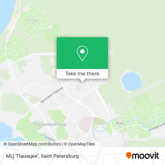 МЦ "Панацея" map