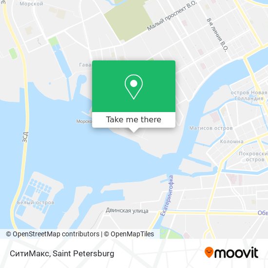СитиМакс map