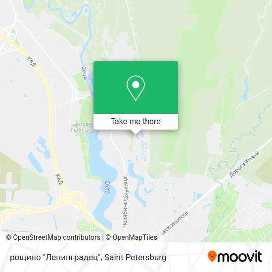 рощино "Ленинградец" map