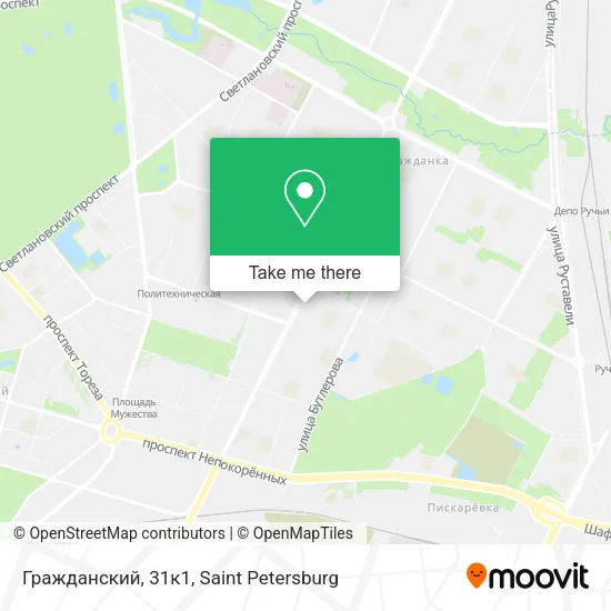 Гражданский, 31к1 map