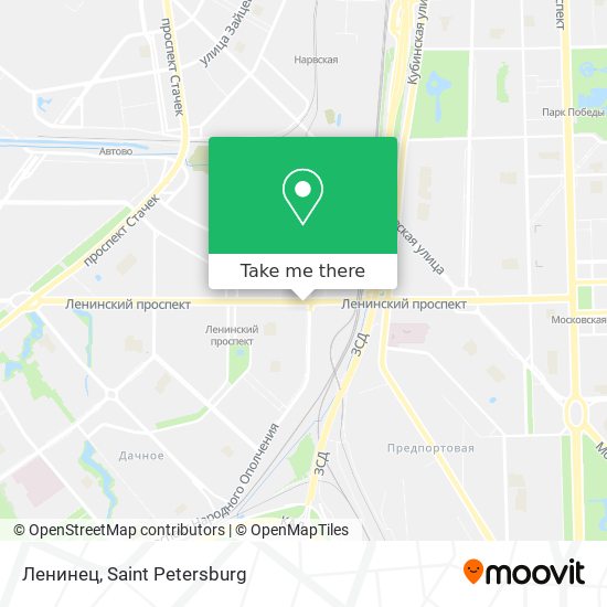 Ленинец map