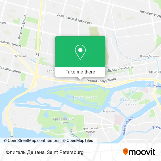 Флигель Дацана map