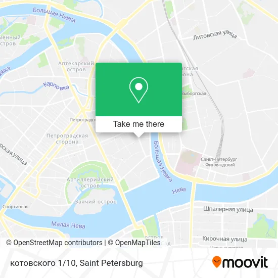 котовского 1/10 map