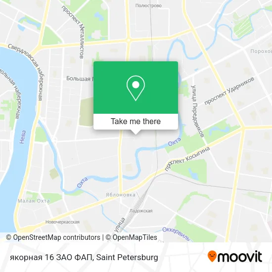 якорная 16 ЗАО ФАП map