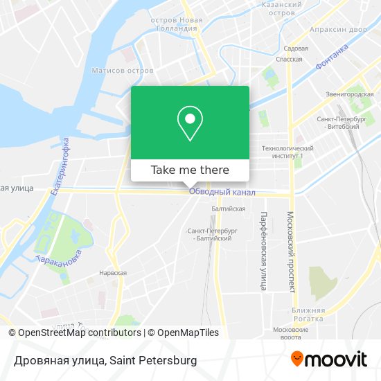 Дровяная улица map