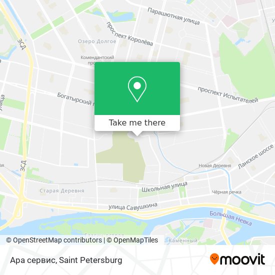 Ара сервис map