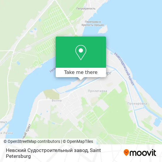 Невский Судостроительный завод map