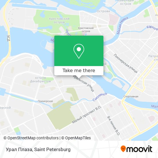Урал Плаза map