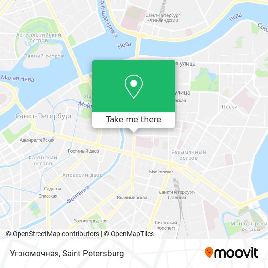 Угрюмочная map