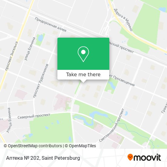 Аптека № 202 map