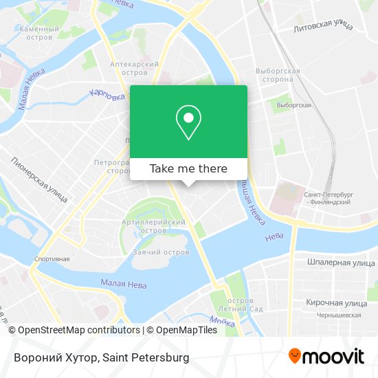 Вороний Хутор map