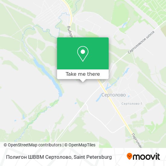 Полигон ШВВМ Сертолово map