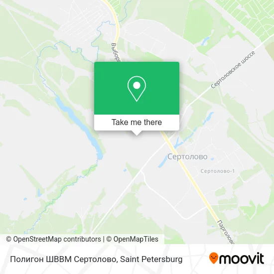 Полигон ШВВМ Сертолово map
