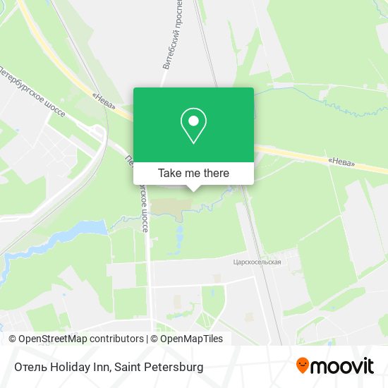 Отель Holiday Inn map