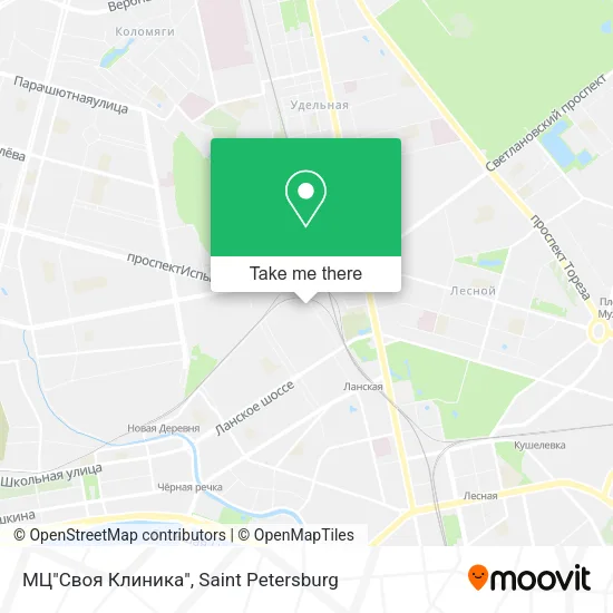 МЦ"Своя Клиника" map