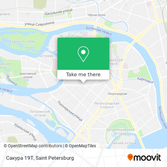 Сакура 19Т map