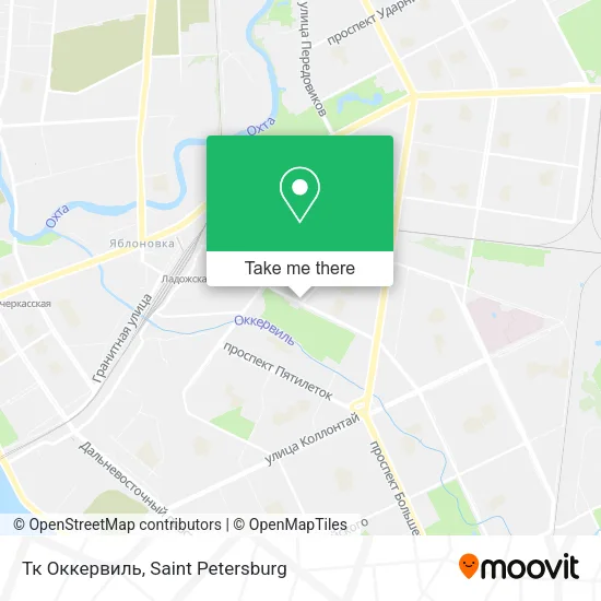 Тк Оккервиль map