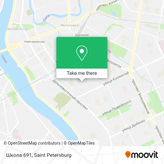 Школа 691 map