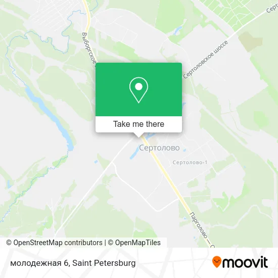 молодежная 6 map